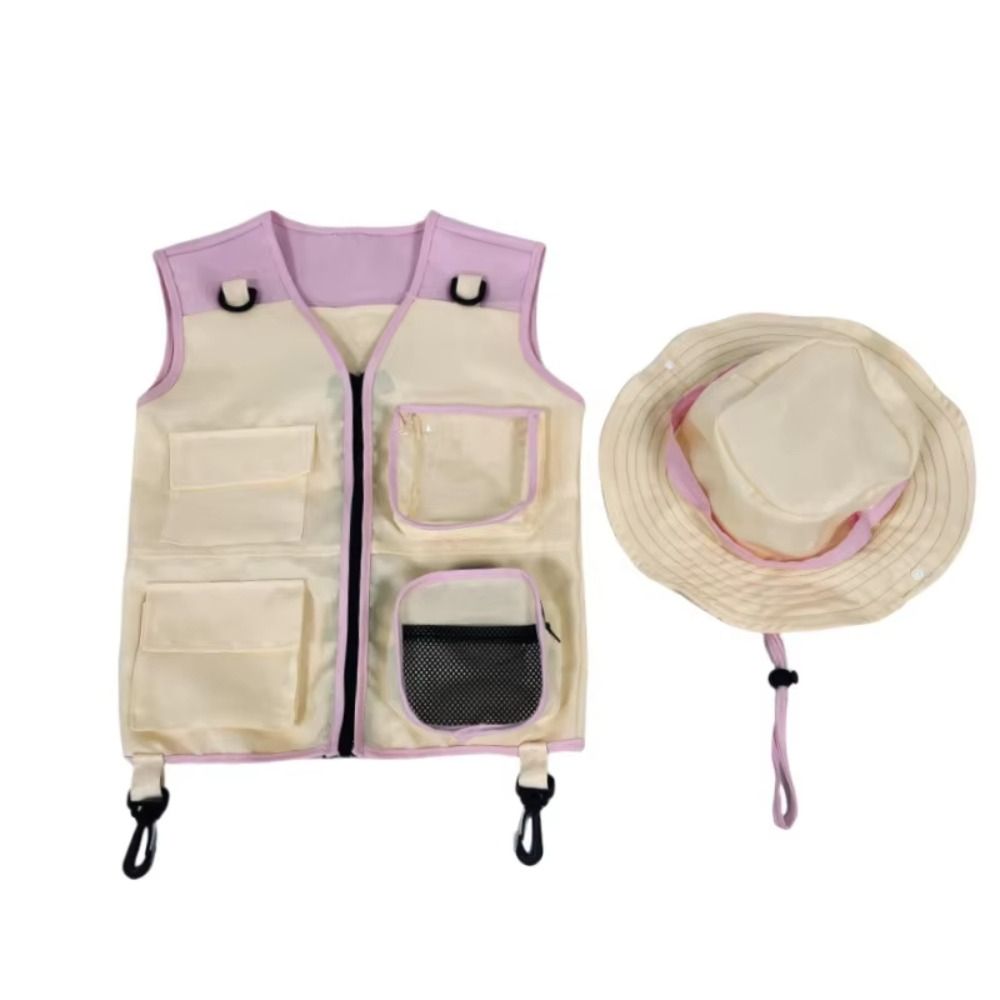 Outdoor Adventure Kit - Summer Clothing Kids Explorer Vest Hat