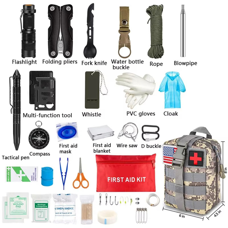 Survival First Aid Kit Surviva - Outdoor Adventure Kit recension och pris