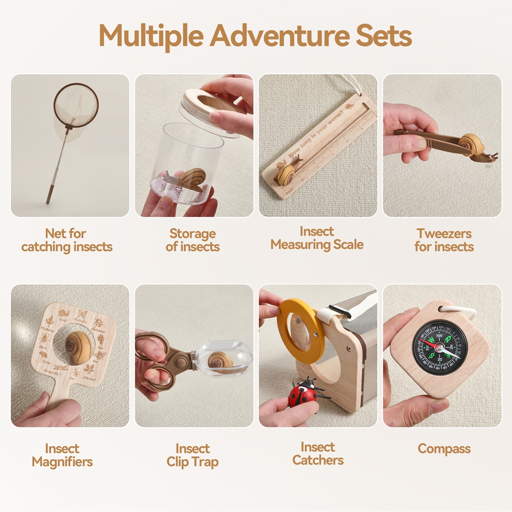 Montessori Educational Toys Ki - Outdoor Adventure Kit recension och pris