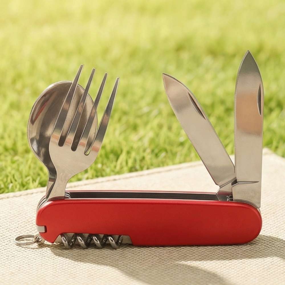 4-in-1 Portable Stainless Stee - Outdoor Adventure Kit recension och pris