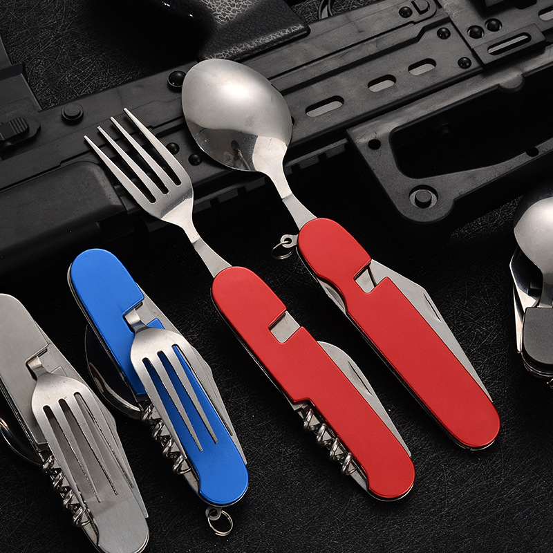 4-in-1 Portable Stainless Stee - Outdoor Adventure Kit recension och pris