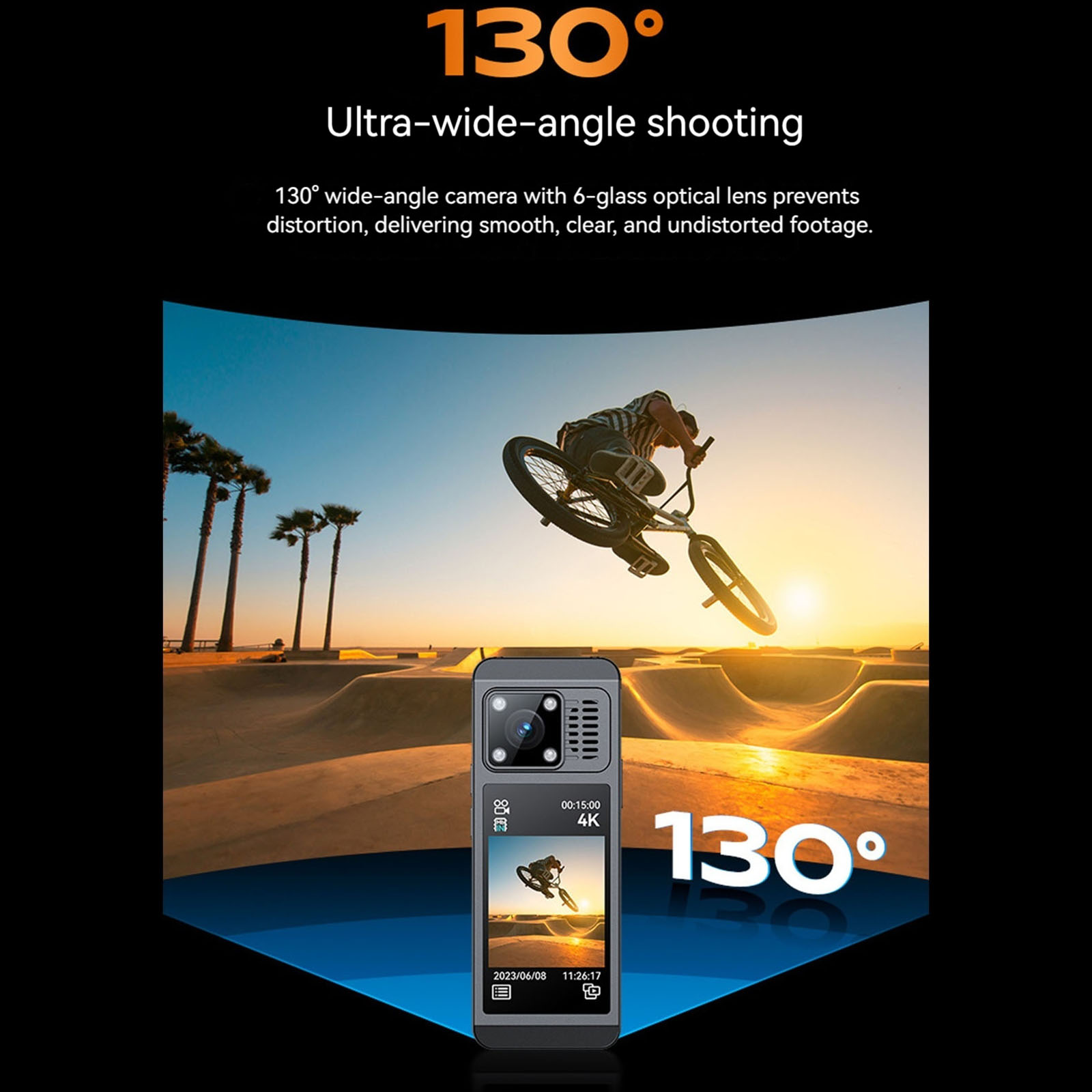 4K Action Camera 130 Degree Wi - Outdoor Adventure Degree recension och pris