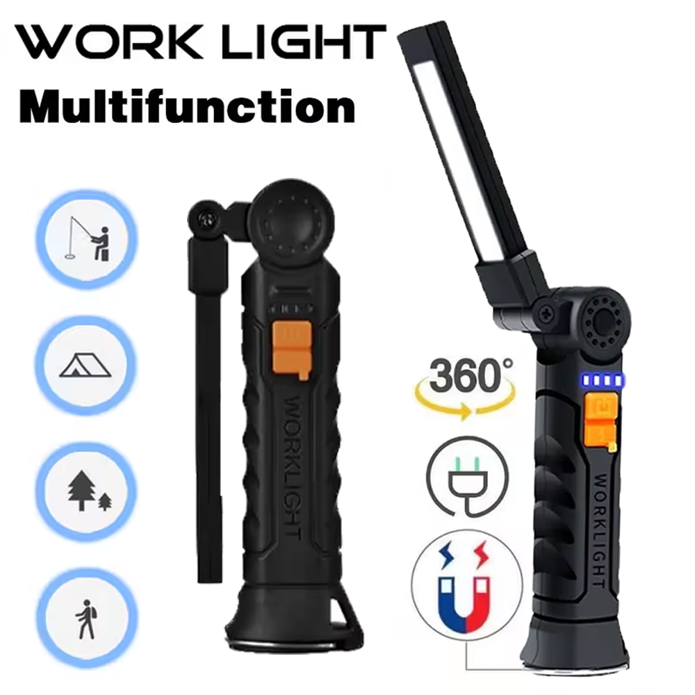 Portable COB LED Flashlight US - Outdoor Adventure Trips recension och pris