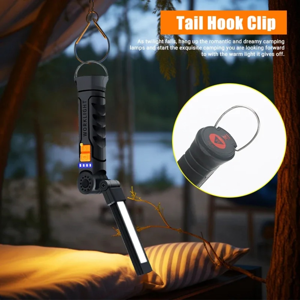 Portable COB LED Flashlight US - Outdoor Adventure Trips recension och pris
