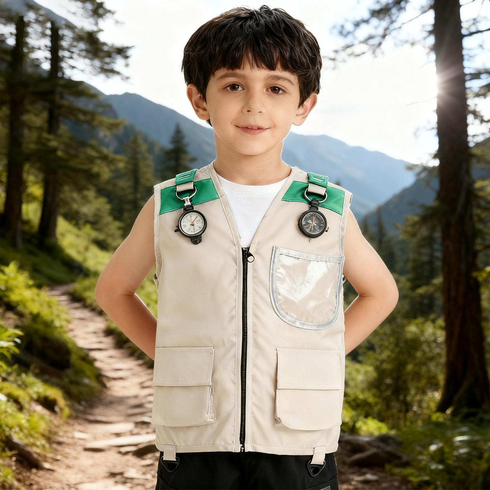 Kids Explorer Vest Costume Saf - Outdoor Adventure Kit recension och pris
