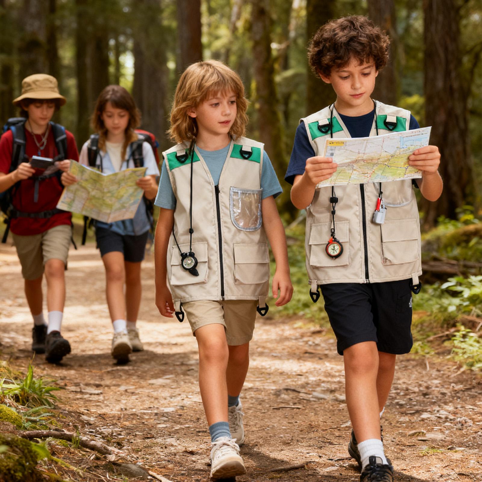 Kids Explorer Vest Costume Saf - Outdoor Adventure Kit recension och pris