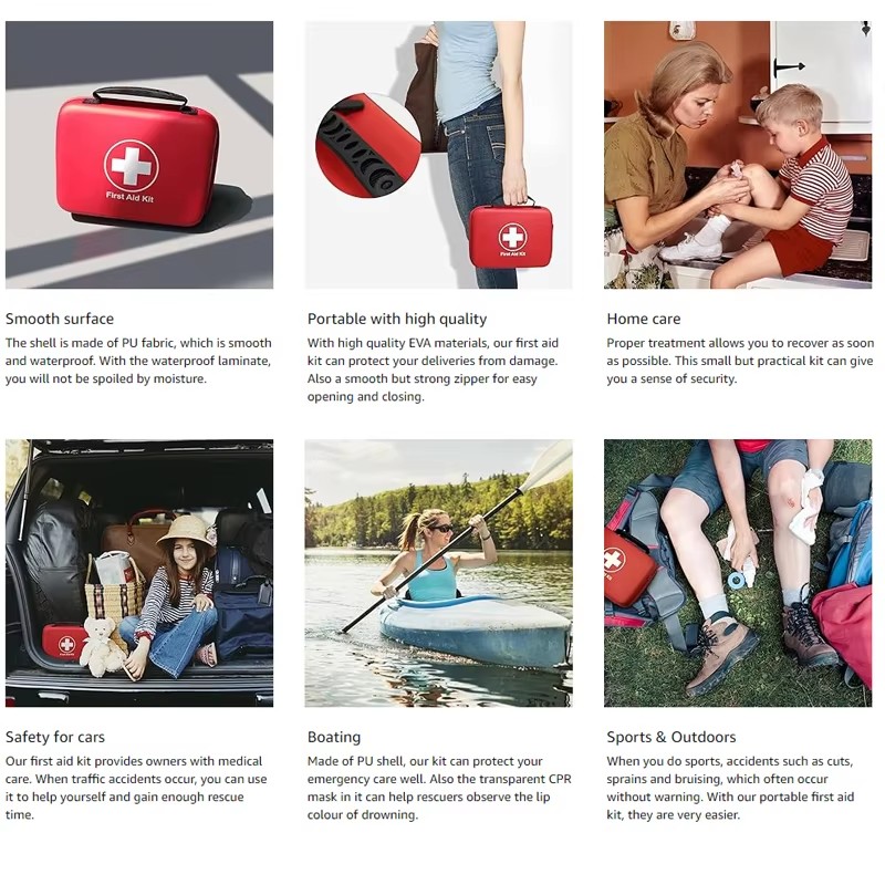 Portable First Aid Kit For Out - Outdoor Adventure Kit recension och pris