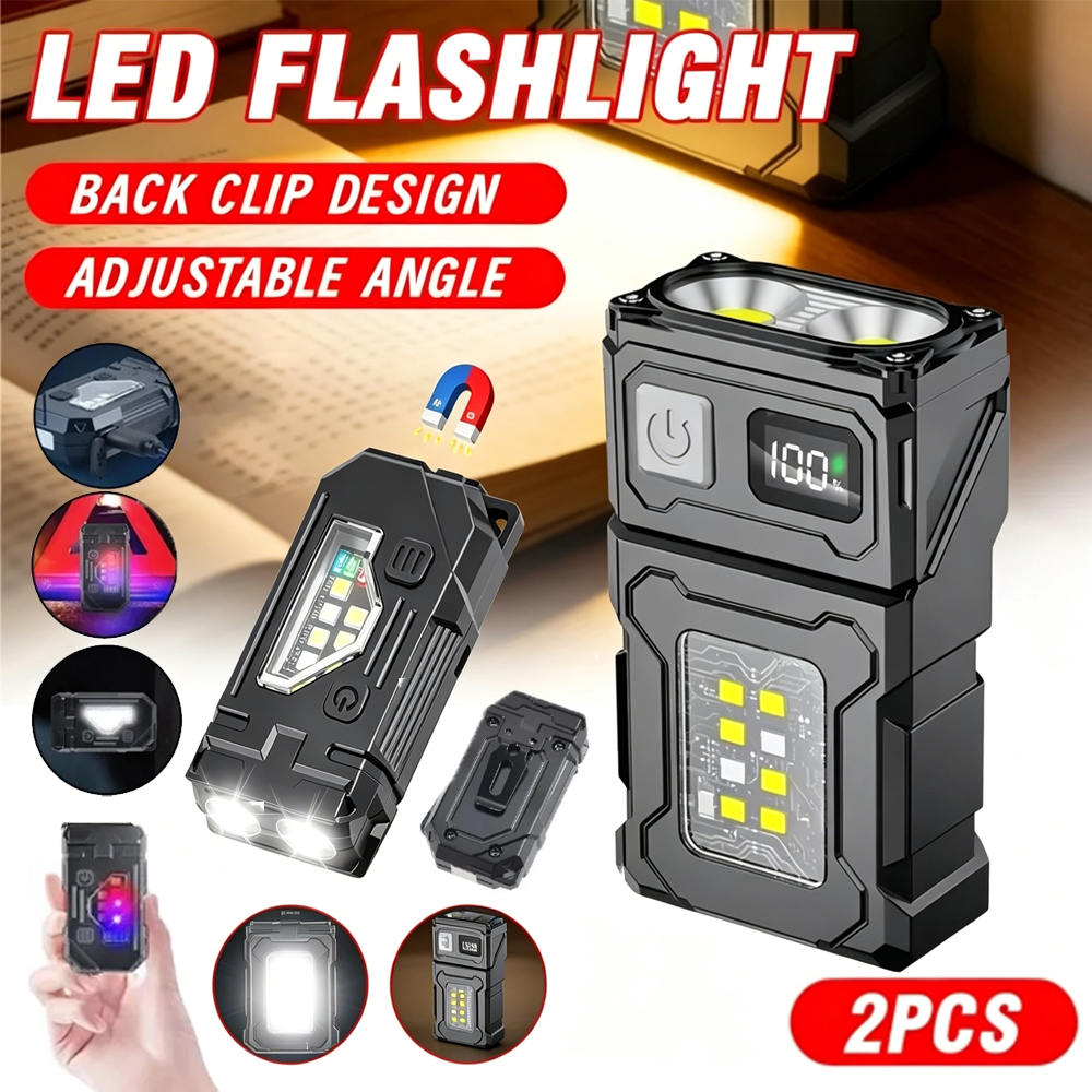 Mini USB Recharge LED Flashlig - Outdoor Adventure Trips recension och pris