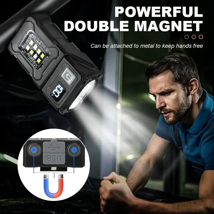 Mini USB Recharge LED Flashlig - Outdoor Adventure Trips recension och pris