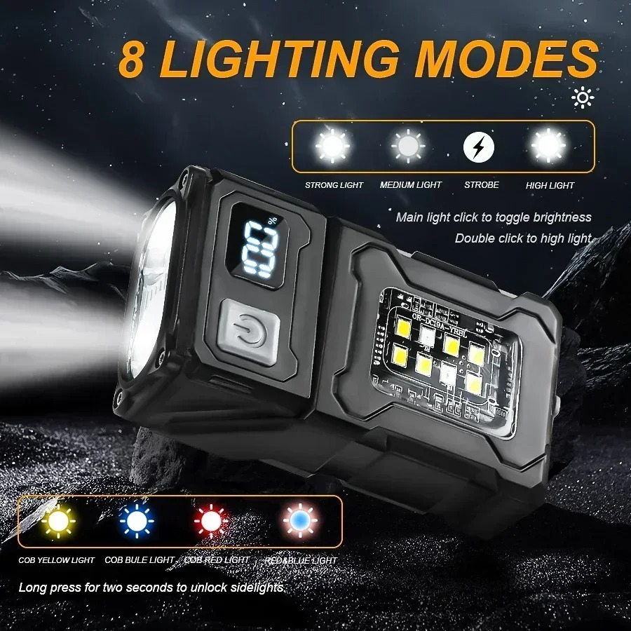 Mini USB Recharge LED Flashlig - Outdoor Adventure Trips recension och pris