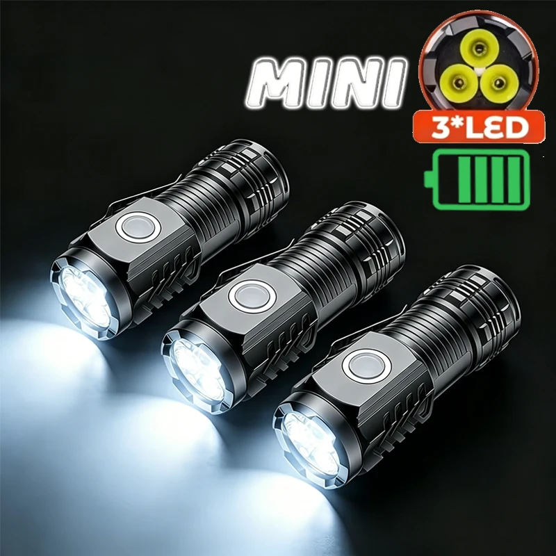 Portable Mini 3 LED Handheld F - Outdoor Adventure Trips recension och pris