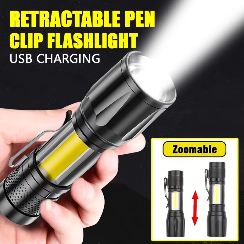 Mini LED Flashlight COB Floodl - Outdoor Adventure Trips recension och pris