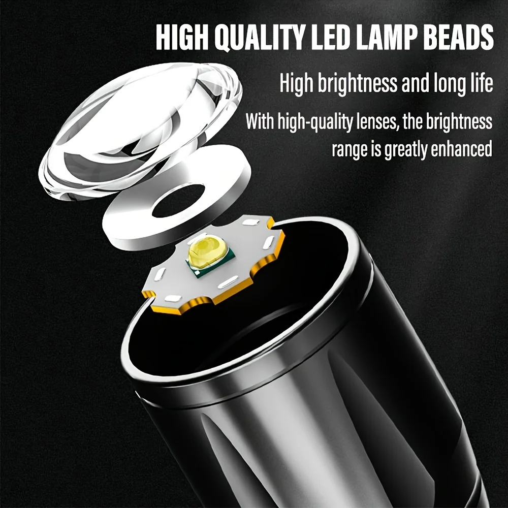 Mini LED Flashlight COB Floodl - Outdoor Adventure Trips recension och pris