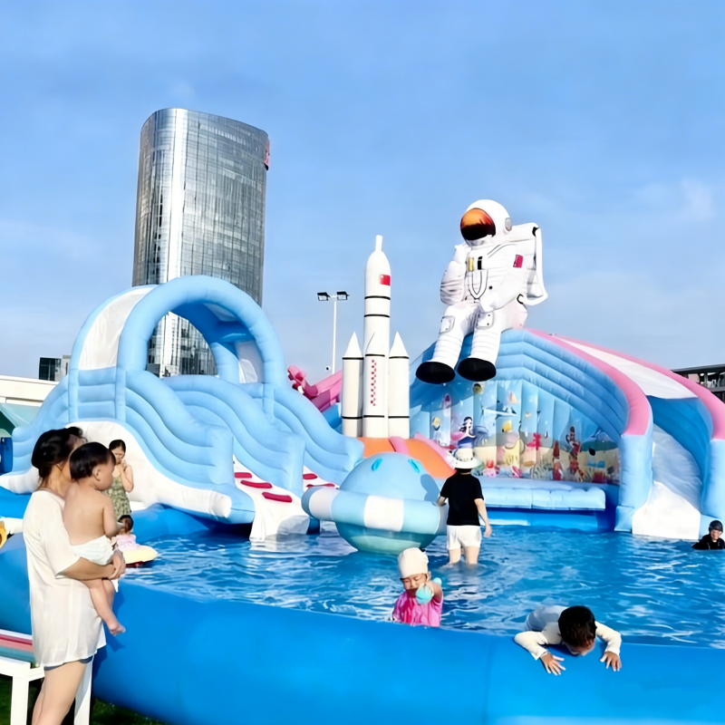 Inflatable Water Slide Park wi - Outdoor Adventure Center recension och pris