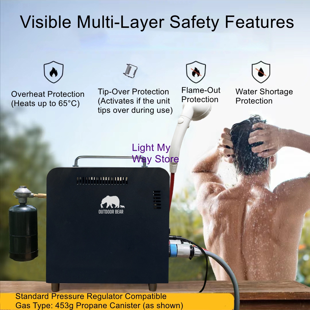 Outdoor Portable Gas Water Hea - Outdoor Adventure Trips recension och pris