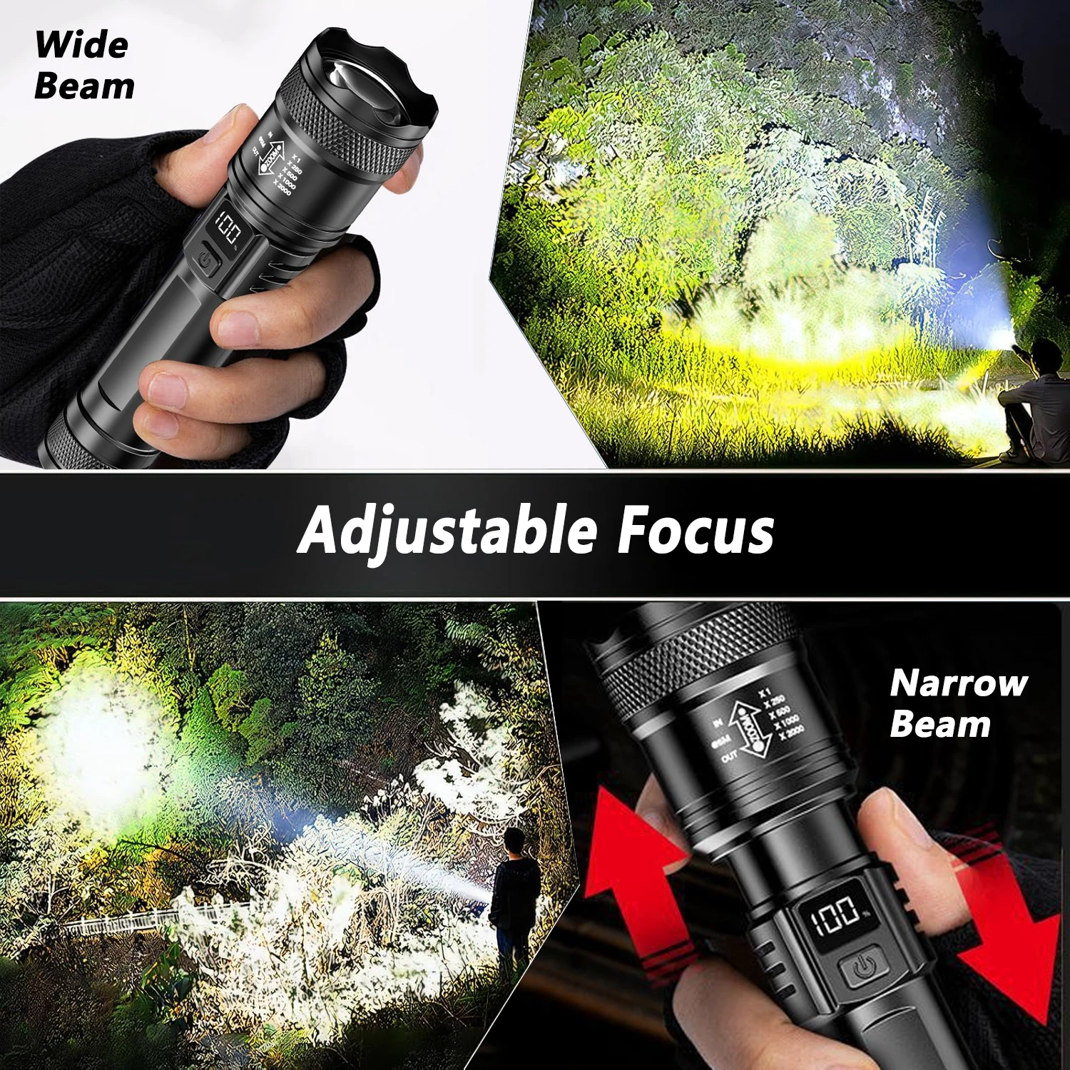 Ultra Bright LED Flashlight 20 - Outdoor Adventure Trips recension och pris