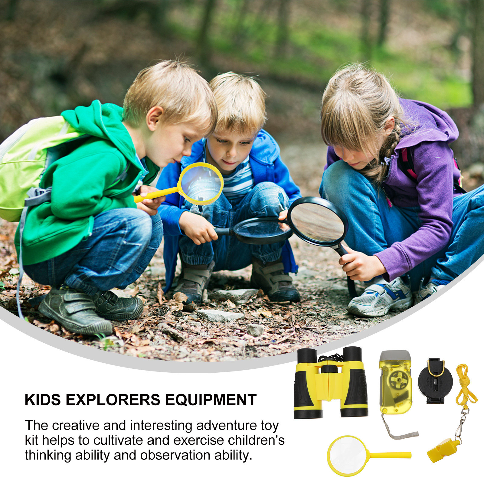 1Set Kids Outdoor Adventure In - Outdoor Adventure Kit recension och pris