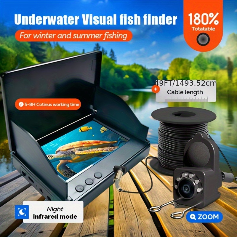 XHJ HD Fishing Monitor, 4.3 In - Outdoor Adventure Kit recension och pris
