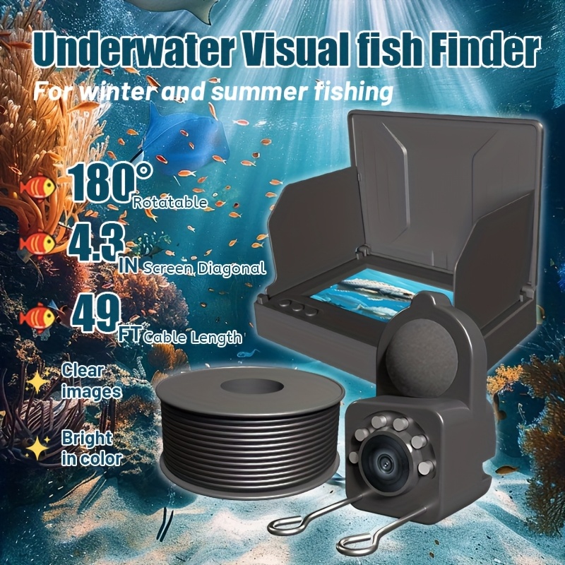 XHJ HD Fishing Monitor, 4.3 In - Outdoor Adventure Kit recension och pris