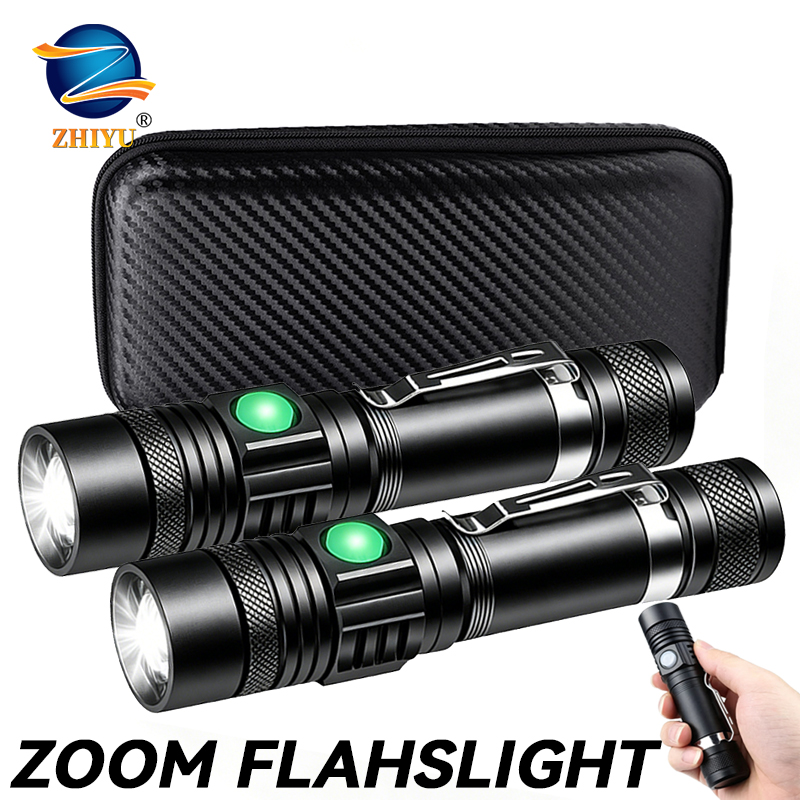 T6 LED Rechargeable Flashlight - Outdoor Adventure Trips recension och pris