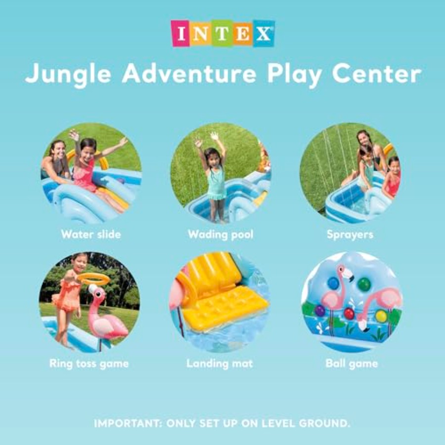 Inflatable Jungle Adventure Pl - Outdoor Adventure Center recension och pris