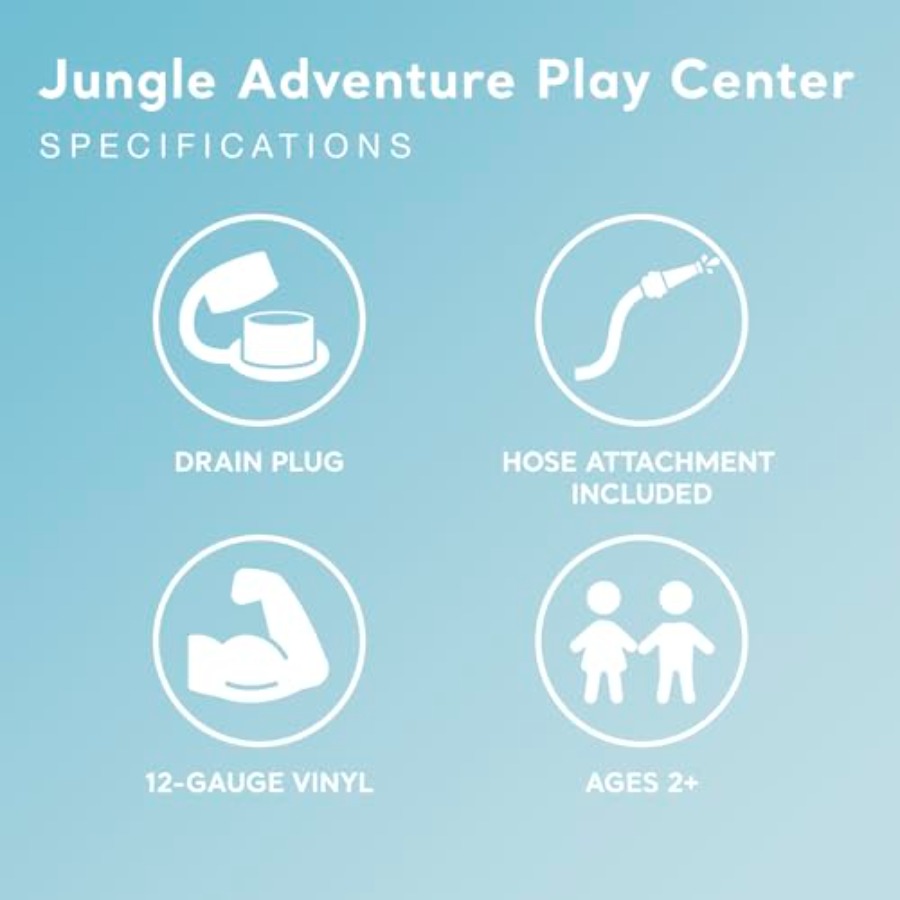 Inflatable Jungle Adventure Pl - Outdoor Adventure Center recension och pris